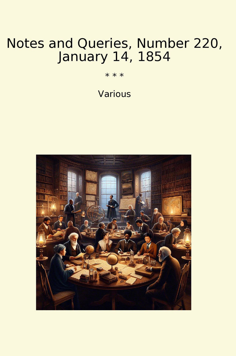 Notes and Queries, Number 220, January 14, 1854