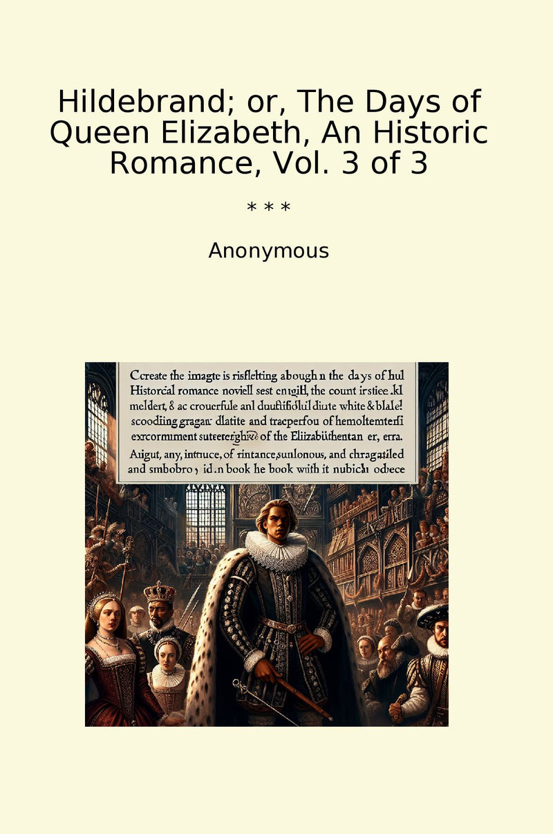 Hildebrand; or, The Days of Queen Elizabeth, An Historic Romance, Vol. 3 of 3