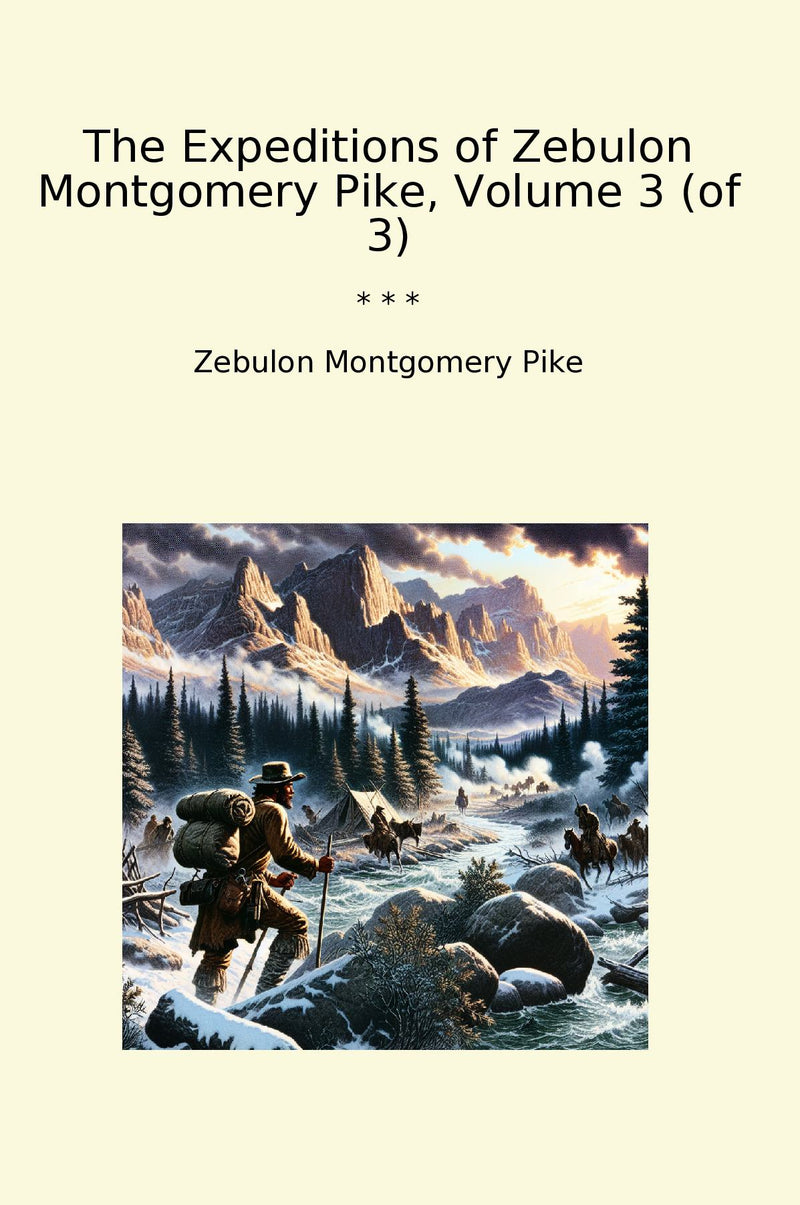 The Expeditions of Zebulon Montgomery Pike, Volume 3 (of 3)