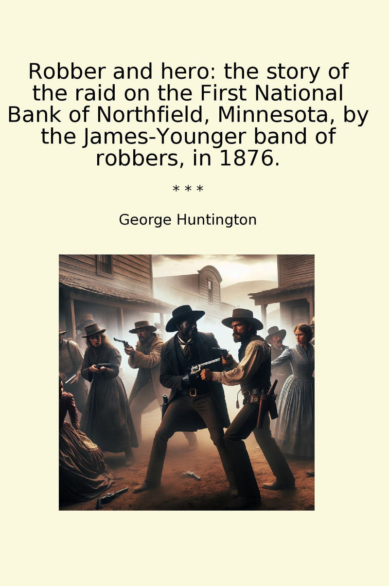 Robber and hero: the story of the raid on the First National Bank of Northfield, Minnesota, by the James-Younger band of robbers, in 1876.
