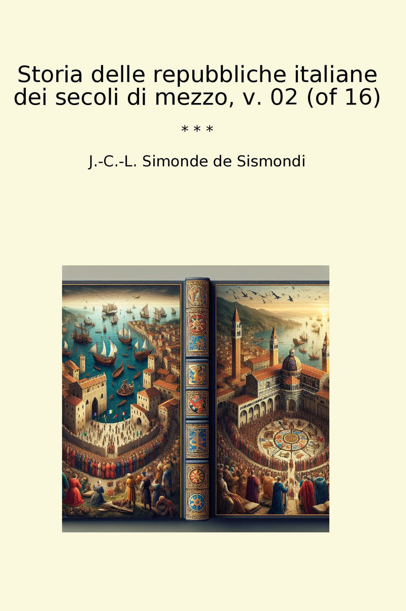 Storia delle repubbliche italiane dei secoli di mezzo, v. 02 (of 16)