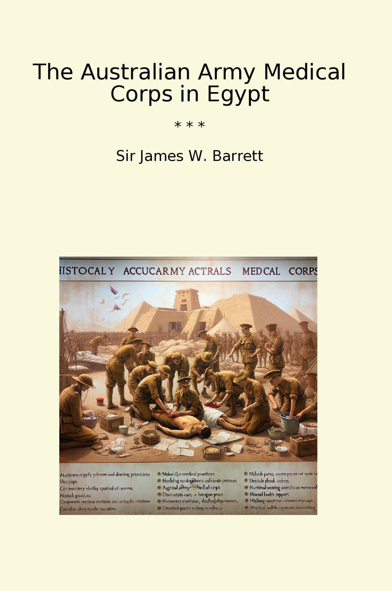 The Australian Army Medical Corps in Egypt