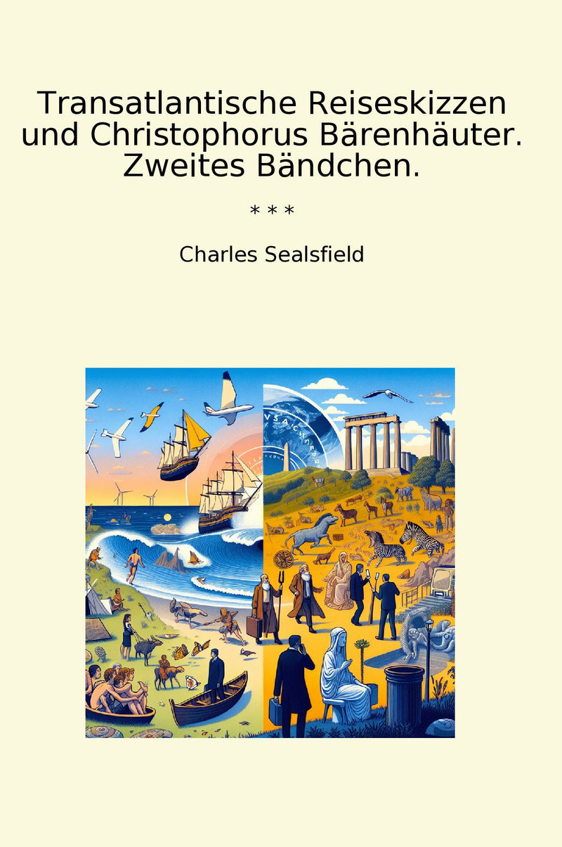Transatlantische Reiseskizzen und Christophorus Bärenhäuter. Zweites Bändchen.