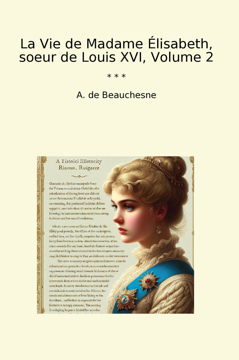 La Vie de Madame Élisabeth, soeur de Louis XVI, Volume 2