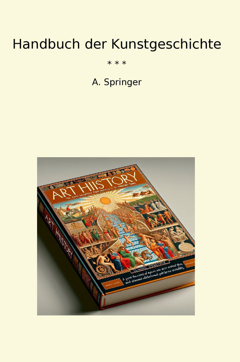Handbuch der Kunstgeschichte