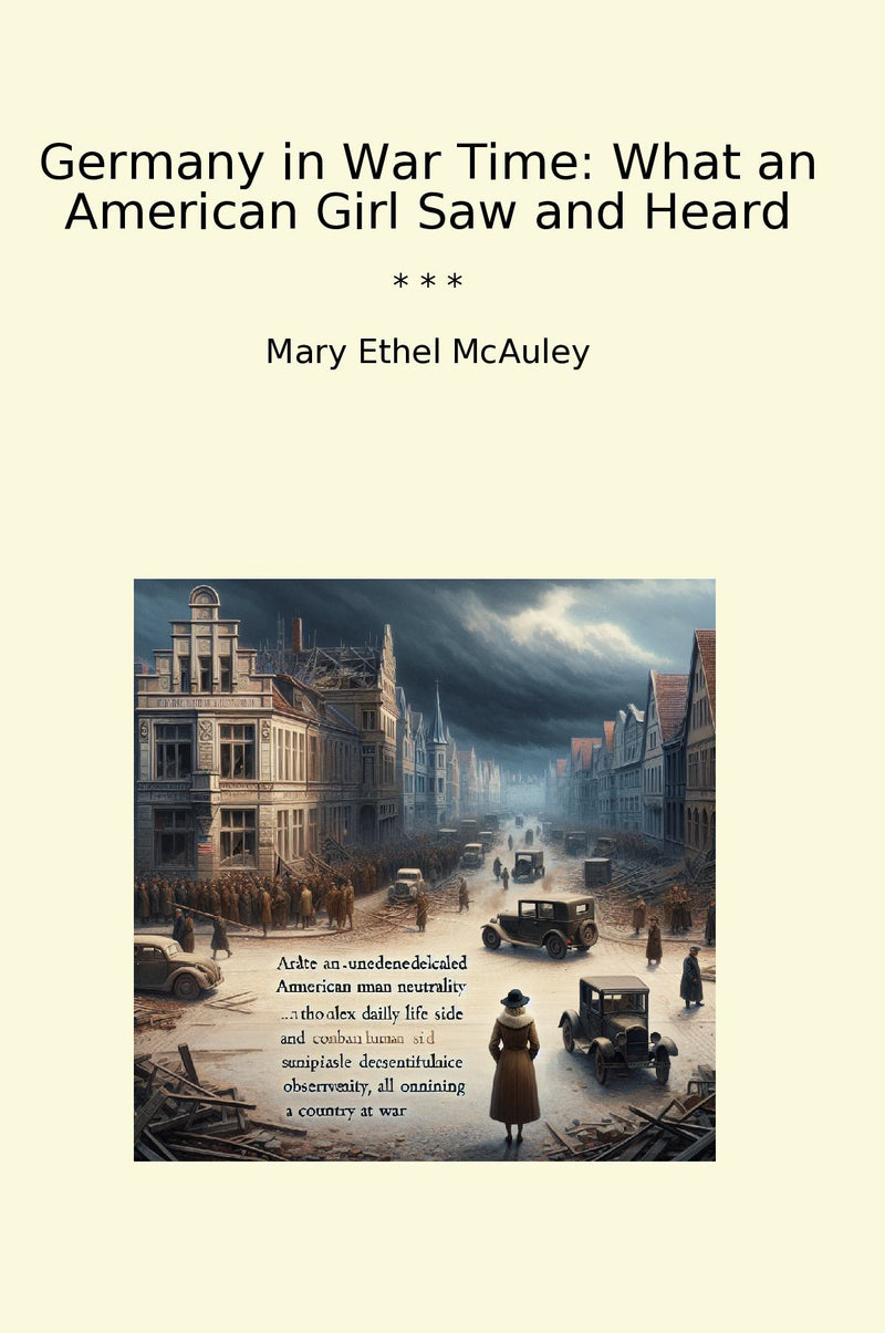 Germany in War Time: What an American Girl Saw and Heard
