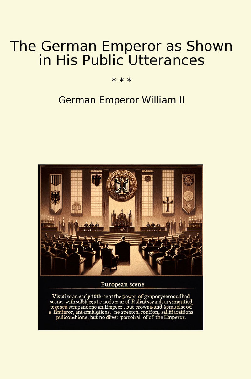 The German Emperor as Shown in His Public Utterances