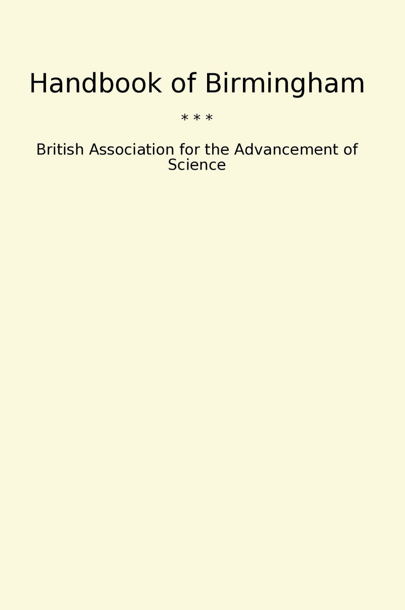 Handbook of Birmingham