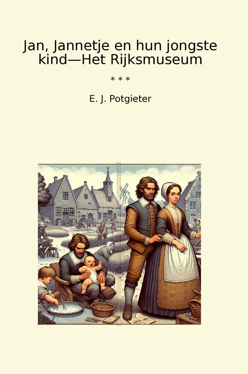 Jan, Jannetje en hun jongste kind—Het Rijksmuseum