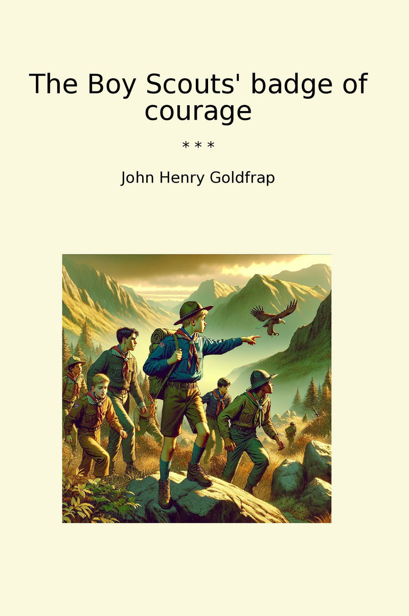 The Boy Scouts' badge of courage