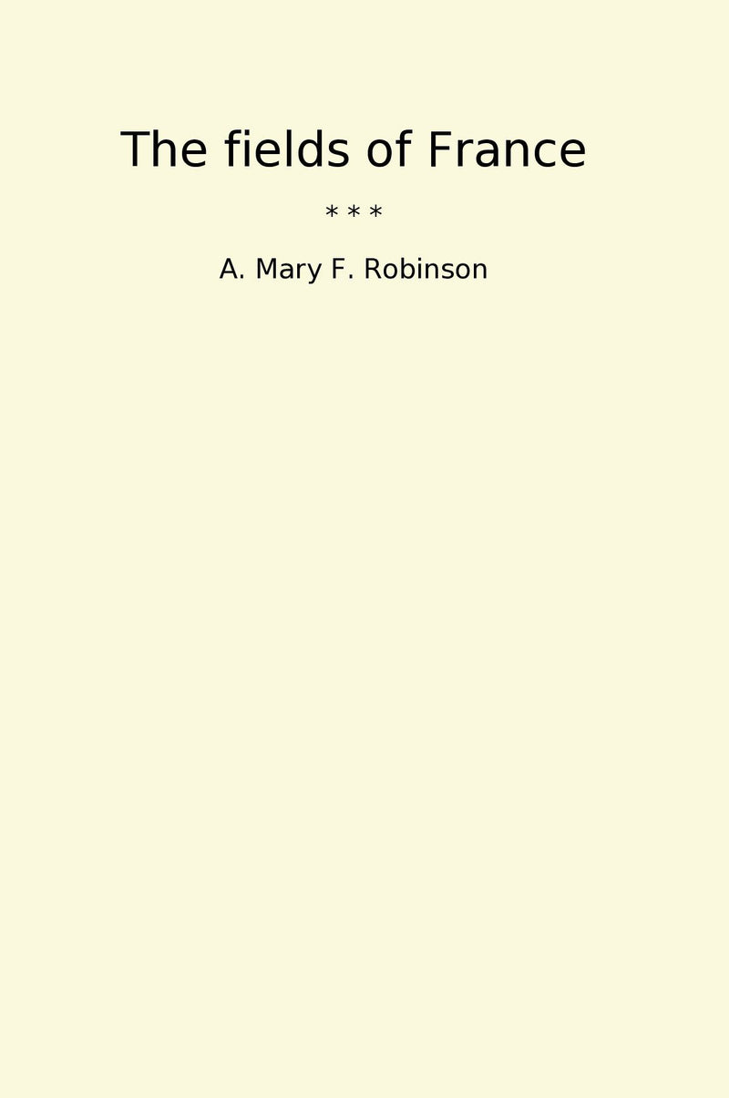 The fields of France