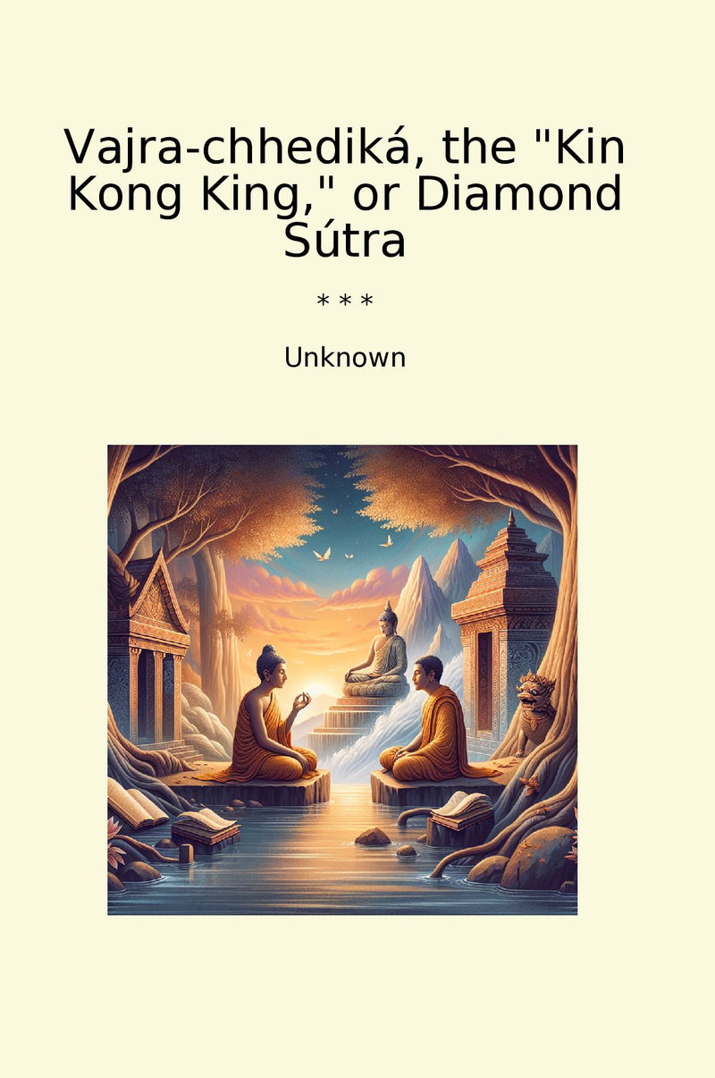 Vajra-chhediká, the "Kin Kong King," or Diamond Sútra