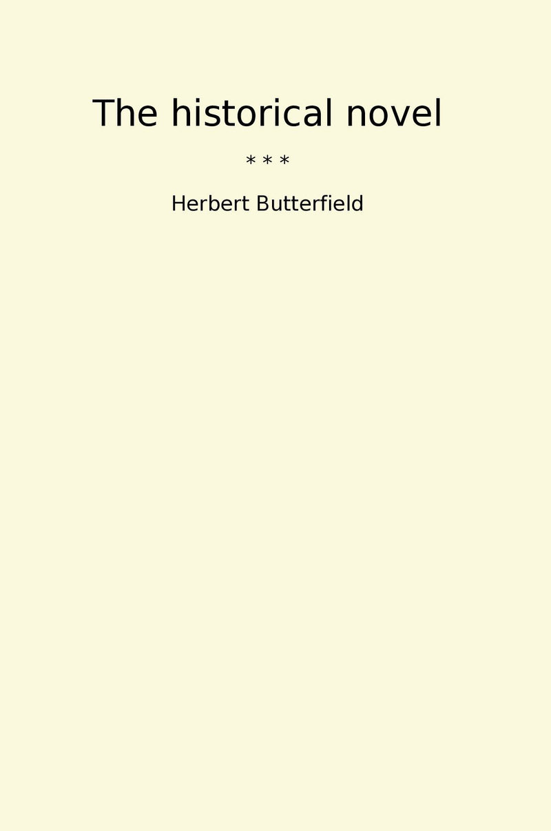 The historical novel
