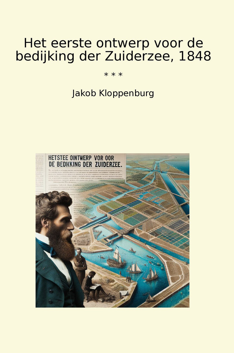 Het eerste ontwerp voor de bedijking der Zuiderzee, 1848