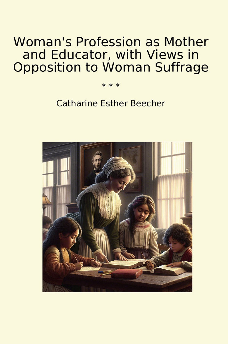 Woman's Profession as Mother and Educator, with Views in Opposition to Woman Suffrage