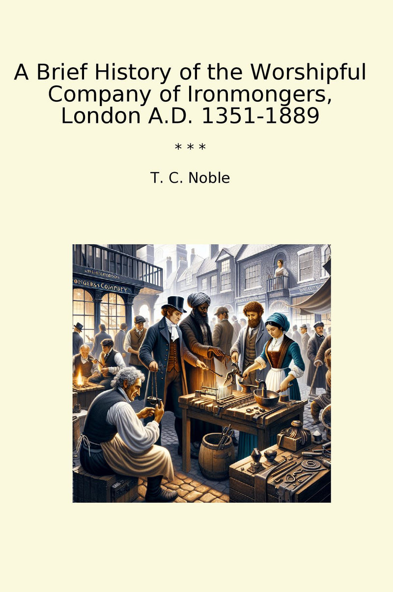A Brief History of the Worshipful Company of Ironmongers, London A.D. 1351-1889