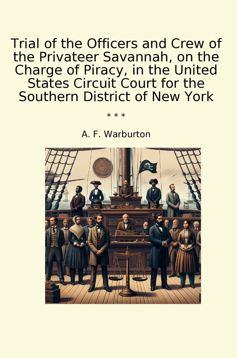 Trial of the Officers and Crew of the Privateer Savannah, on the Charge of Piracy, in the United States Circuit Court for the Southern District of New York