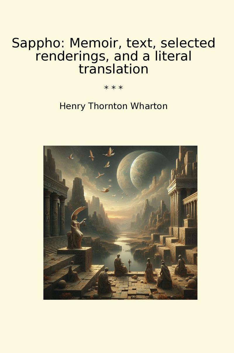 Sappho: Memoir, text, selected renderings, and a literal translation