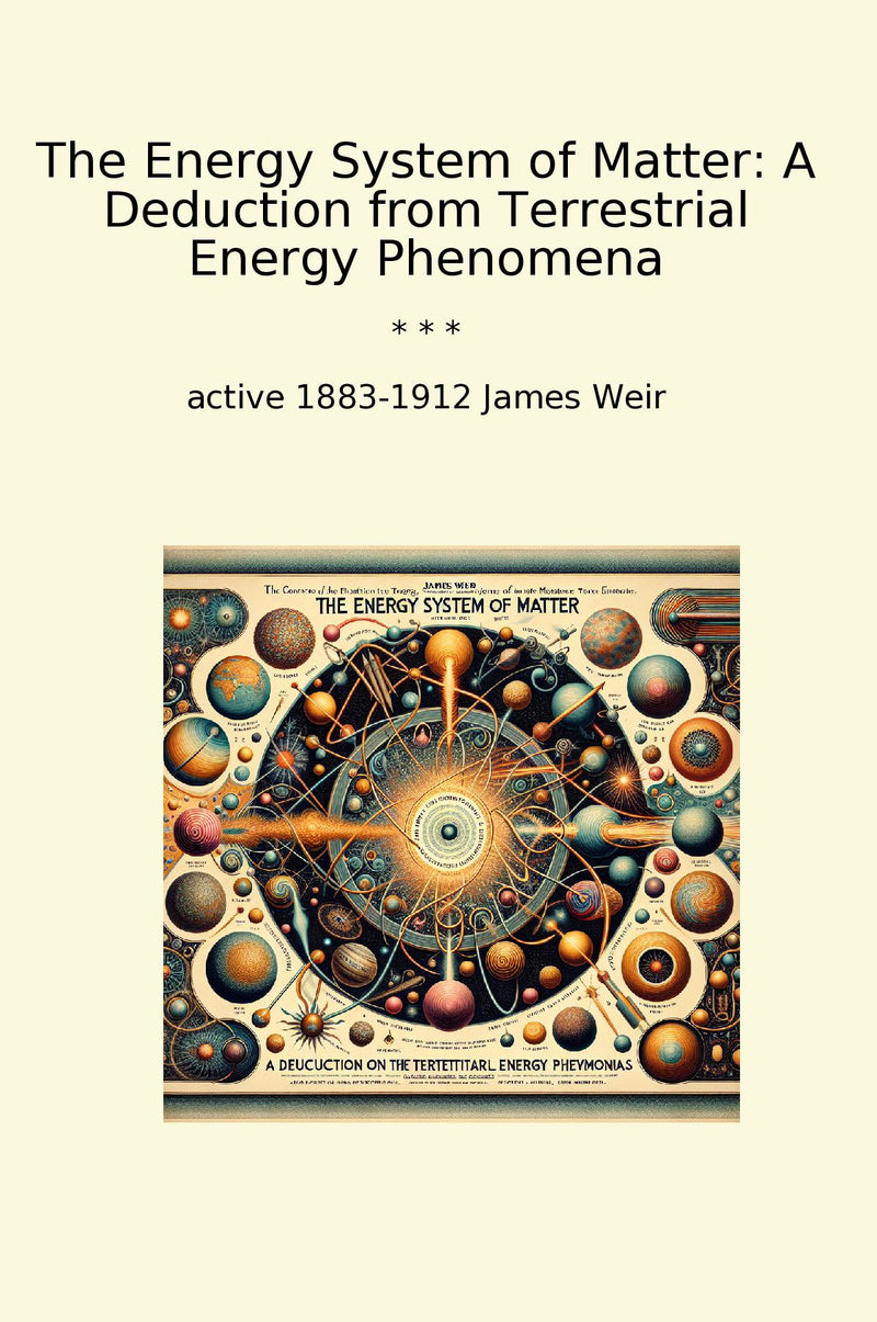 The Energy System of Matter: A Deduction from Terrestrial Energy Phenomena