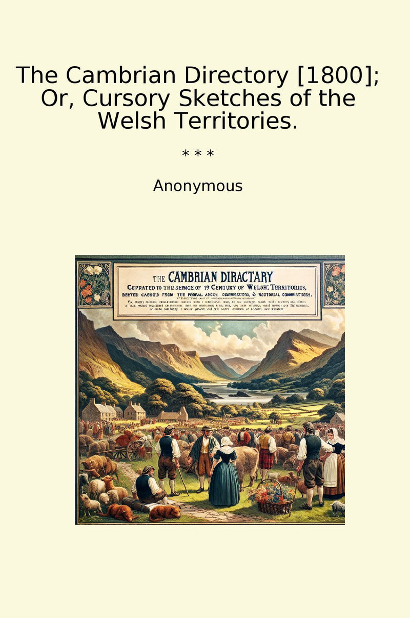 The Cambrian Directory [1800]; Or, Cursory Sketches of the Welsh Territories.