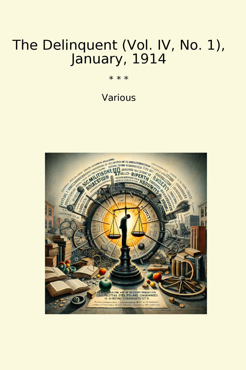 The Delinquent (Vol. IV, No. 1), January, 1914