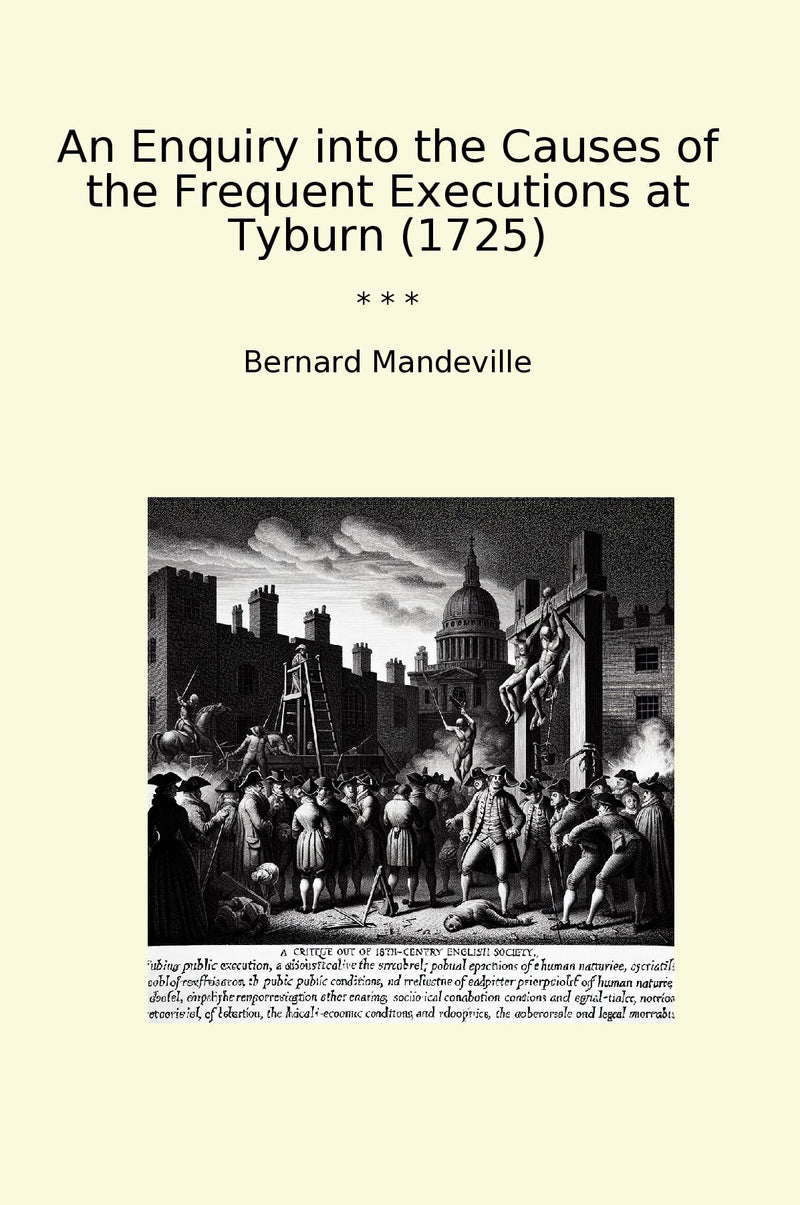 An Enquiry into the Causes of the Frequent Executions at Tyburn (1725)