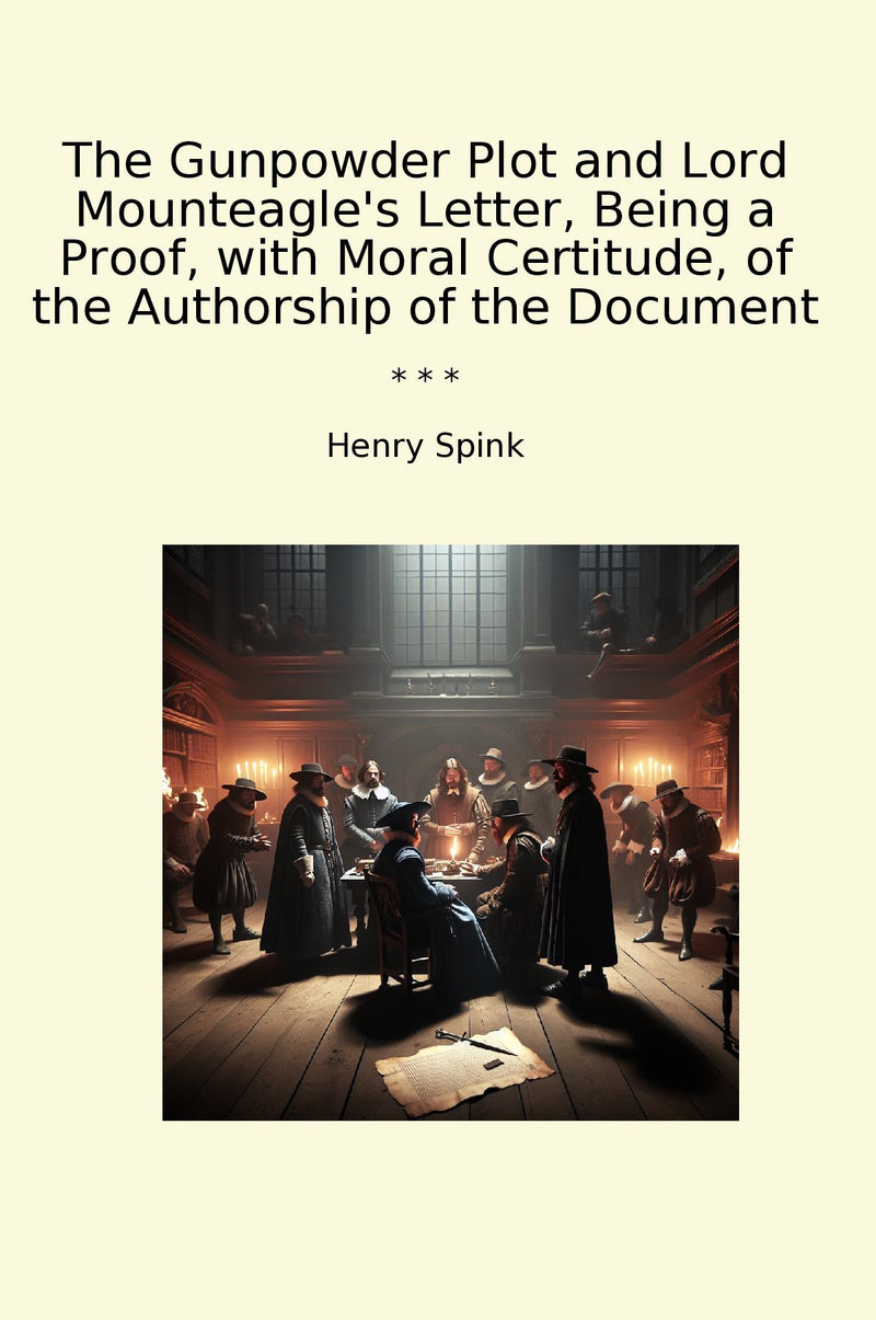 The Gunpowder Plot and Lord Mounteagle's Letter, Being a Proof, with Moral Certitude, of the Authorship of the Document