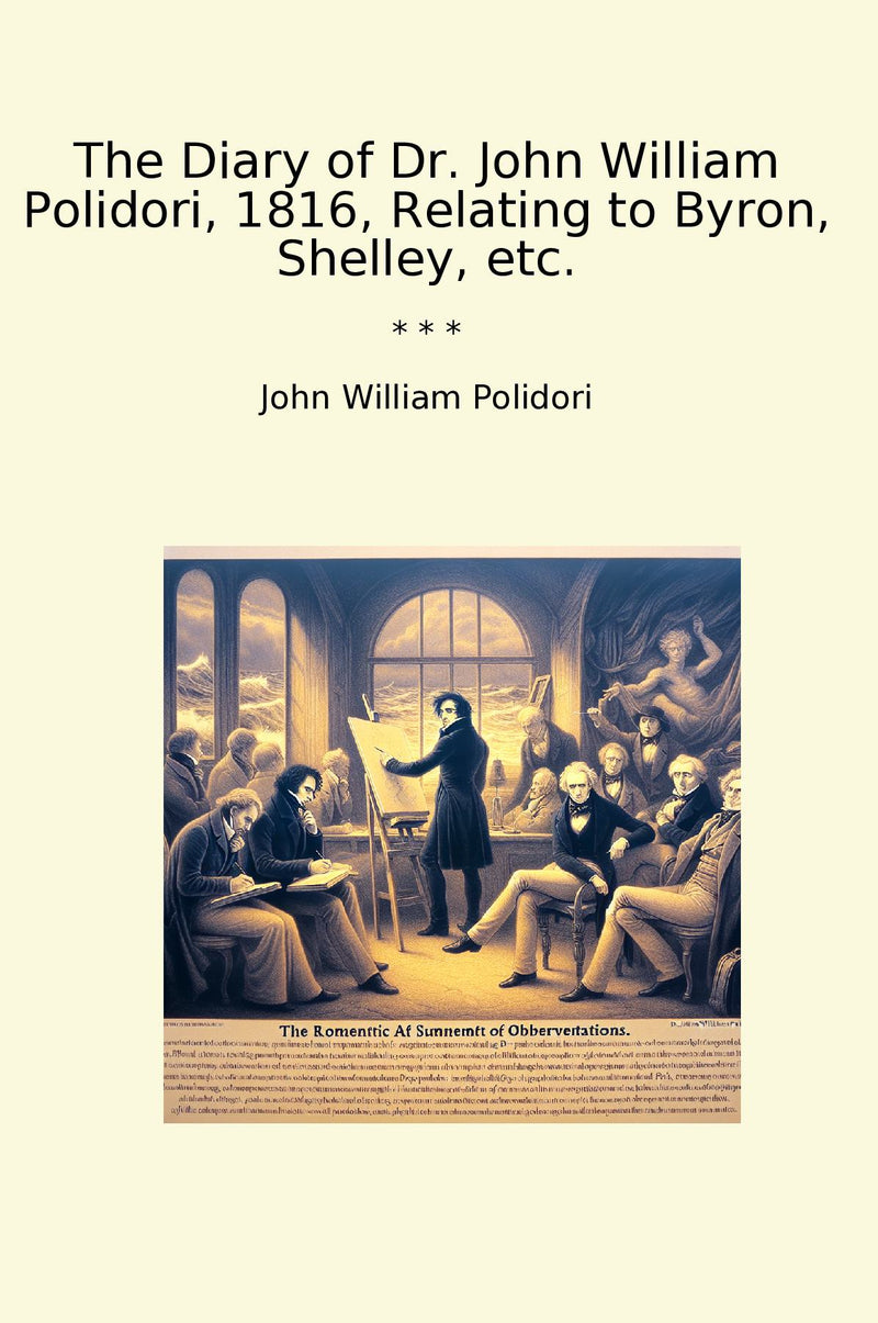 The Diary of Dr. John William Polidori, 1816, Relating to Byron, Shelley, etc.