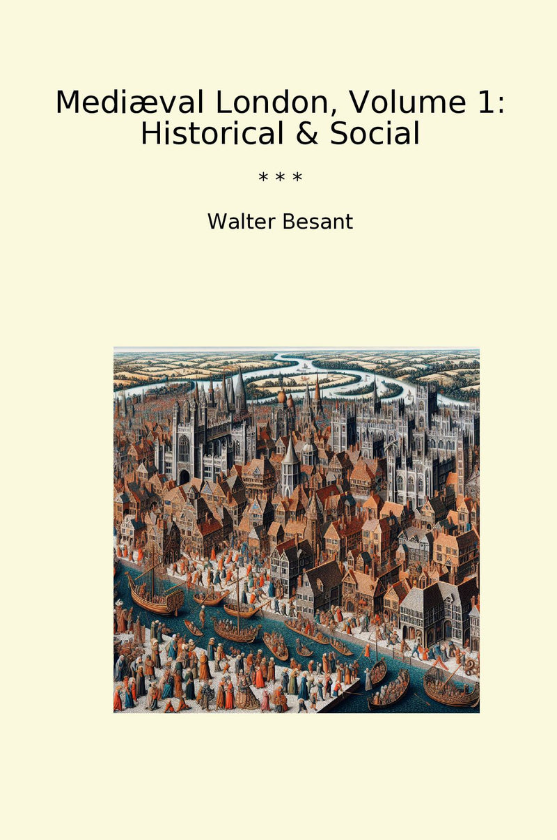 Mediæval London, Volume 1: Historical & Social
