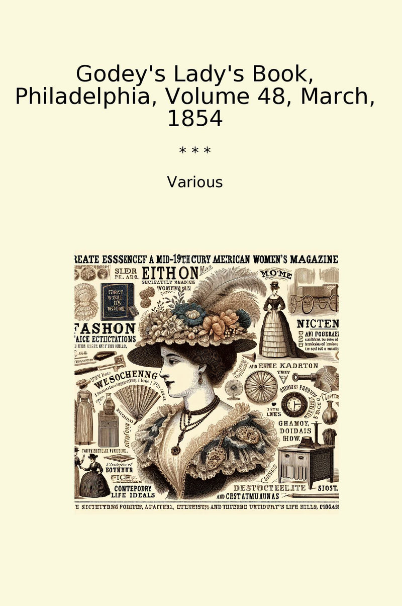 Godey's Lady's Book, Philadelphia, Volume 48, March, 1854