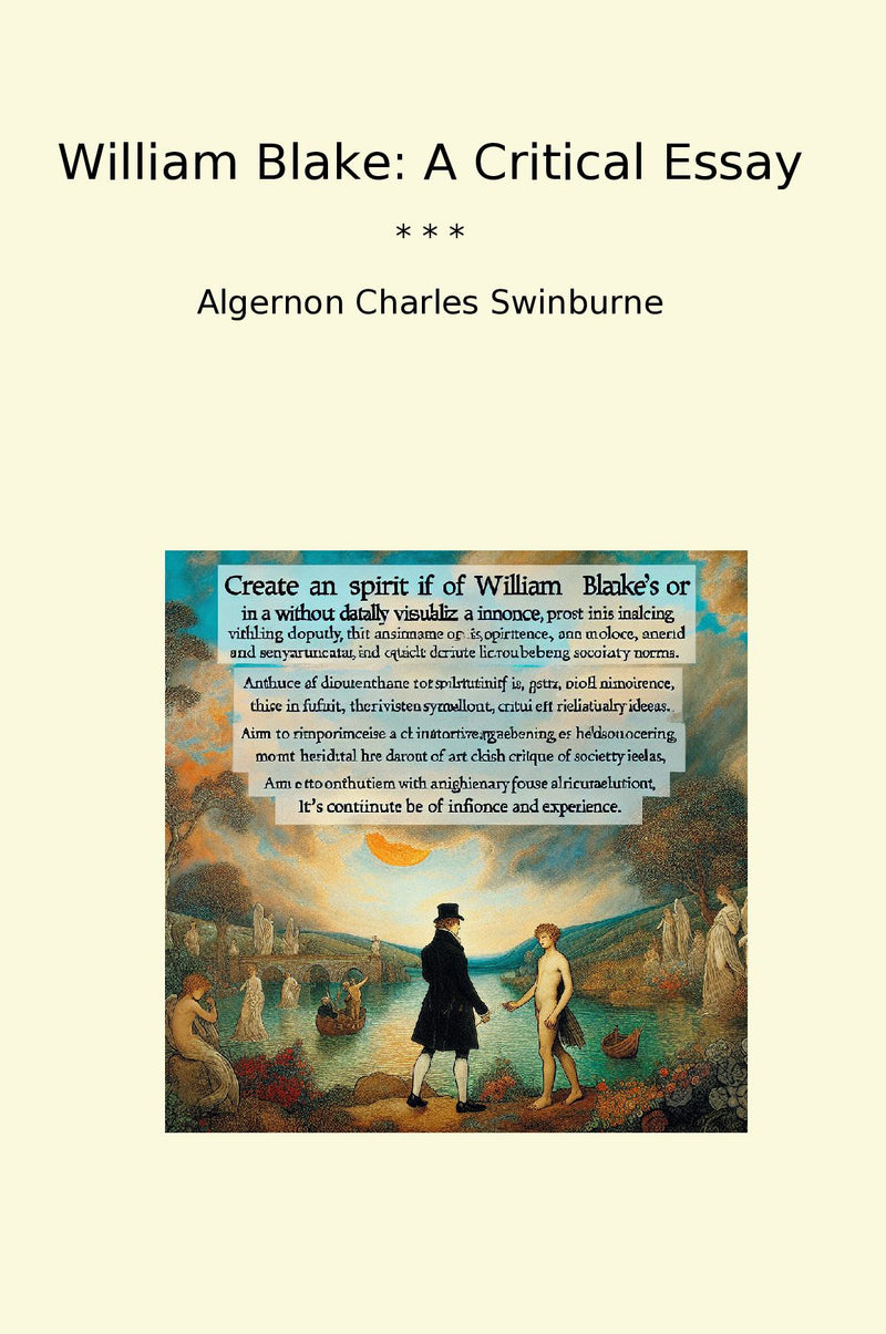 William Blake: A Critical Essay