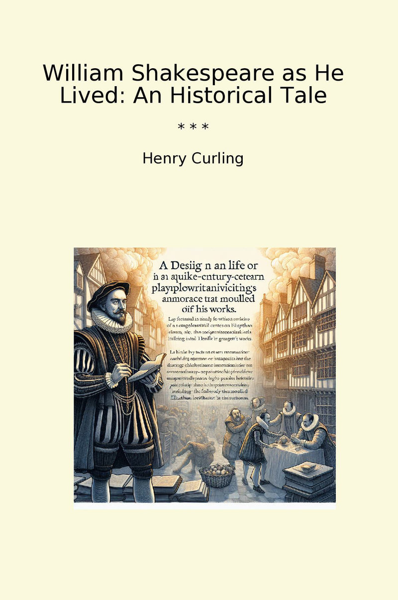 William Shakespeare as He Lived: An Historical Tale