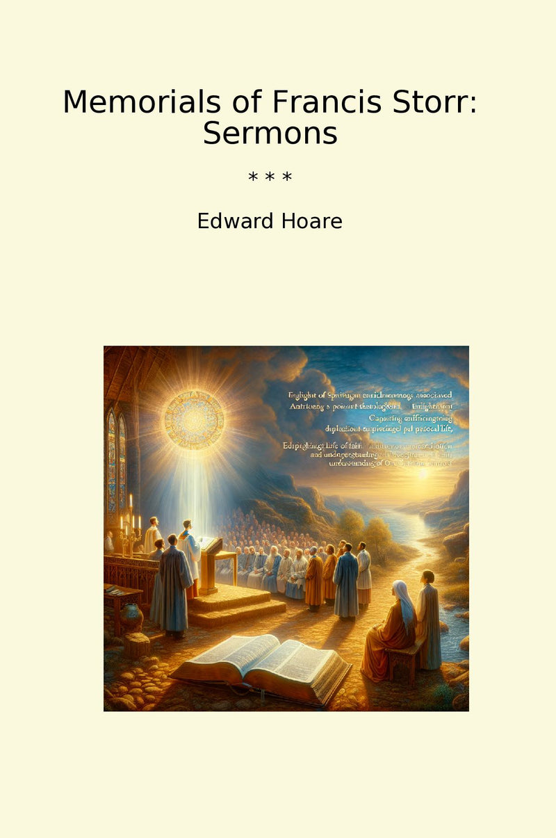 Memorials of Francis Storr: Sermons