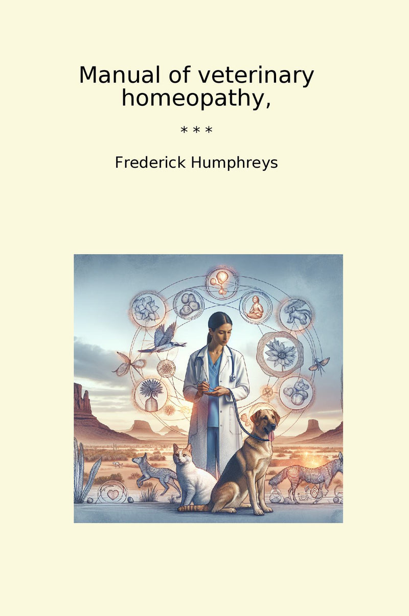 Manual of veterinary homeopathy,
