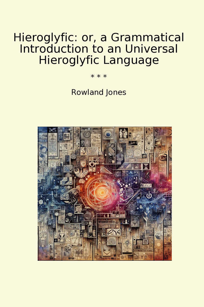 Hieroglyfic: or, a Grammatical Introduction to an Universal Hieroglyfic Language