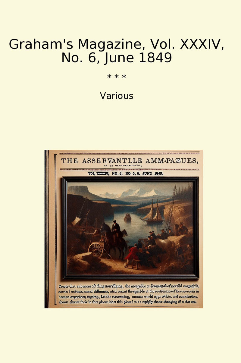 Graham's Magazine, Vol. XXXIV, No. 6, June 1849