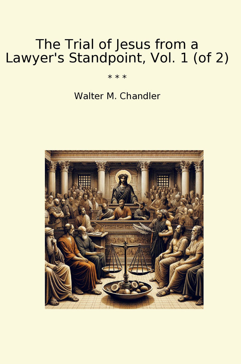 The Trial of Jesus from a Lawyer's Standpoint, Vol. 1 (of 2)