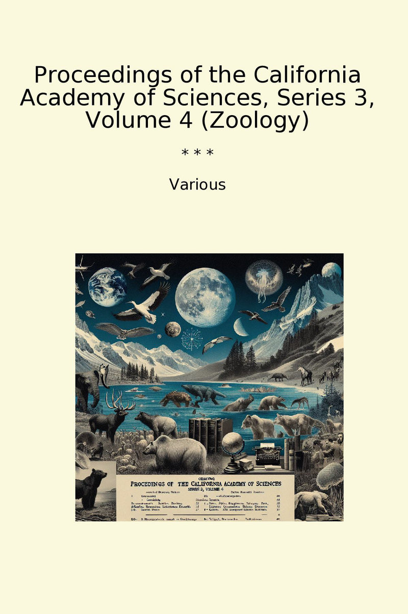 Proceedings of the California Academy of Sciences, Series 3, Volume 4 (Zoology)