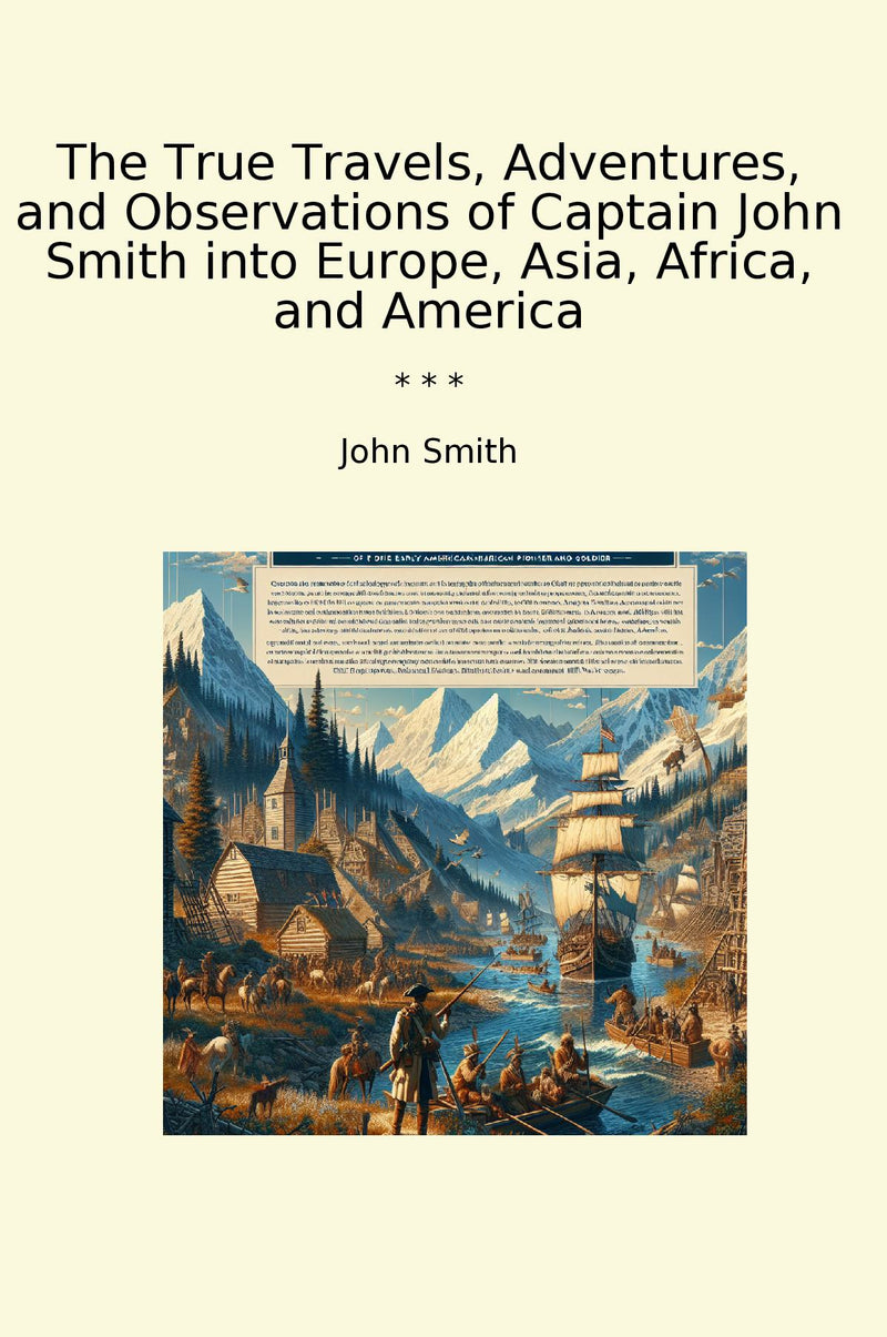 The True Travels, Adventures, and Observations of Captain John Smith into Europe, Asia, Africa, and America