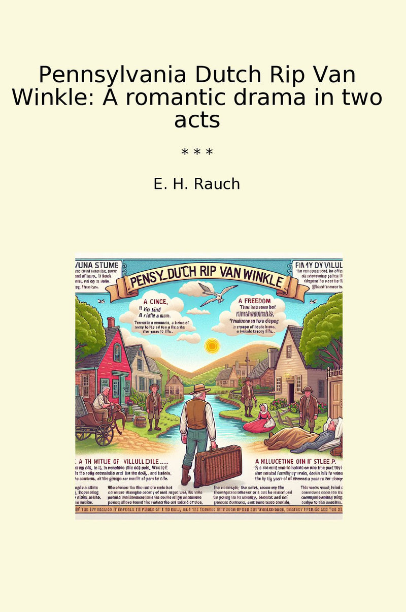 Pennsylvania Dutch Rip Van Winkle: A romantic drama in two acts