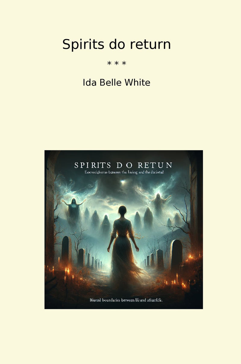 Spirits do return