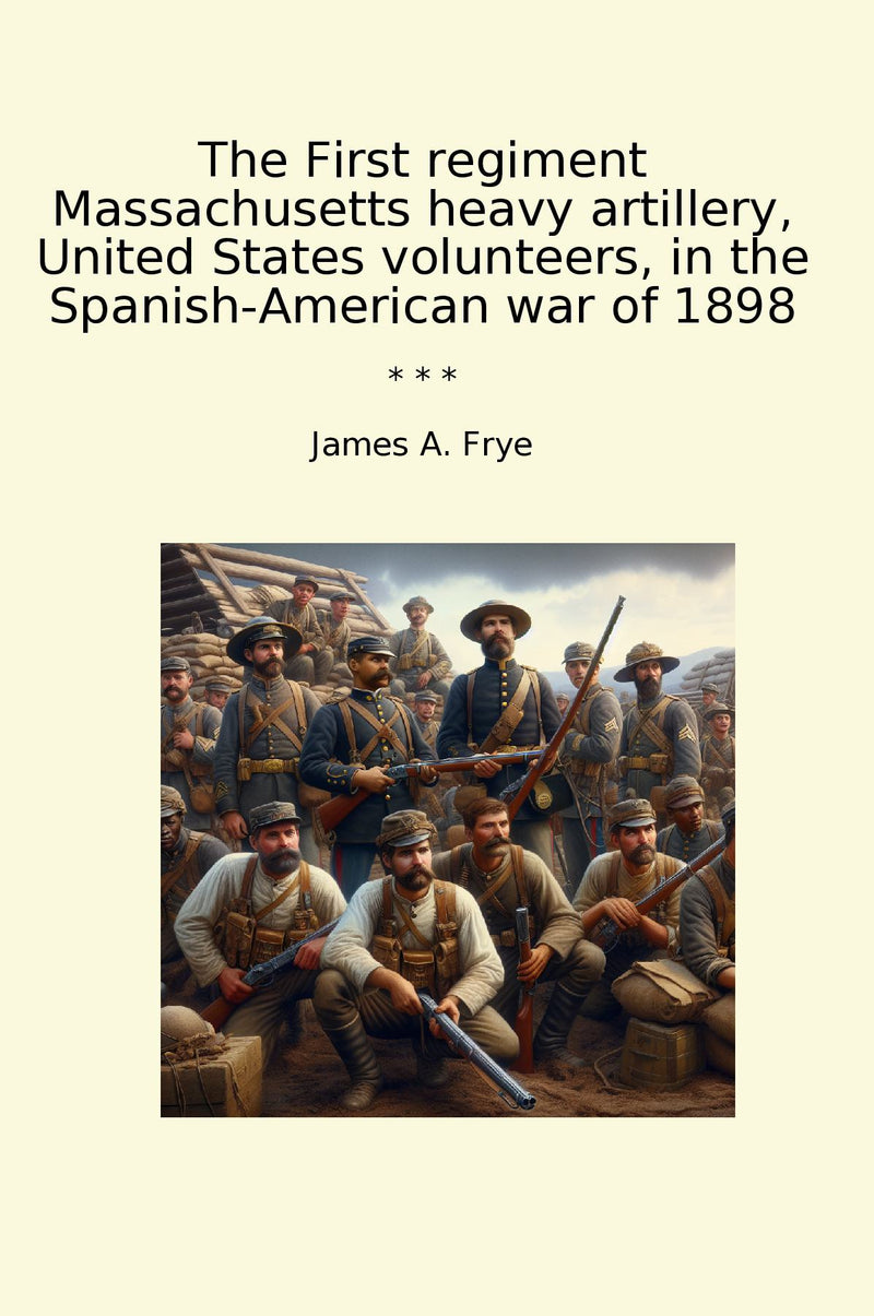The First regiment Massachusetts heavy artillery, United States volunteers, in the Spanish-American war of 1898