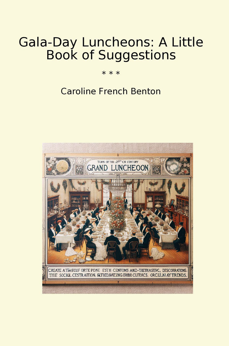 Gala-Day Luncheons: A Little Book of Suggestions