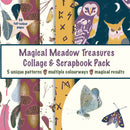 Magical Meadow Treasures Collage & Scrapbook Pack