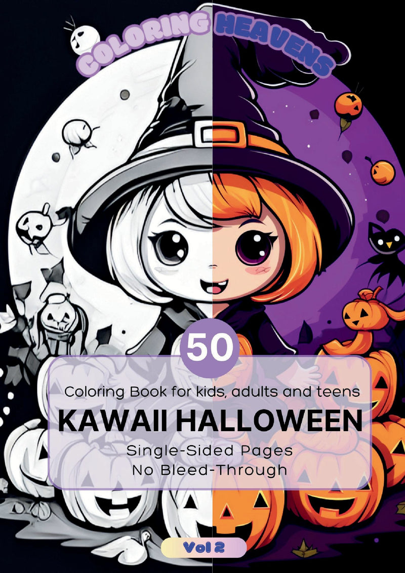 kawaii 2 - Coloring Books for Adults and Children
