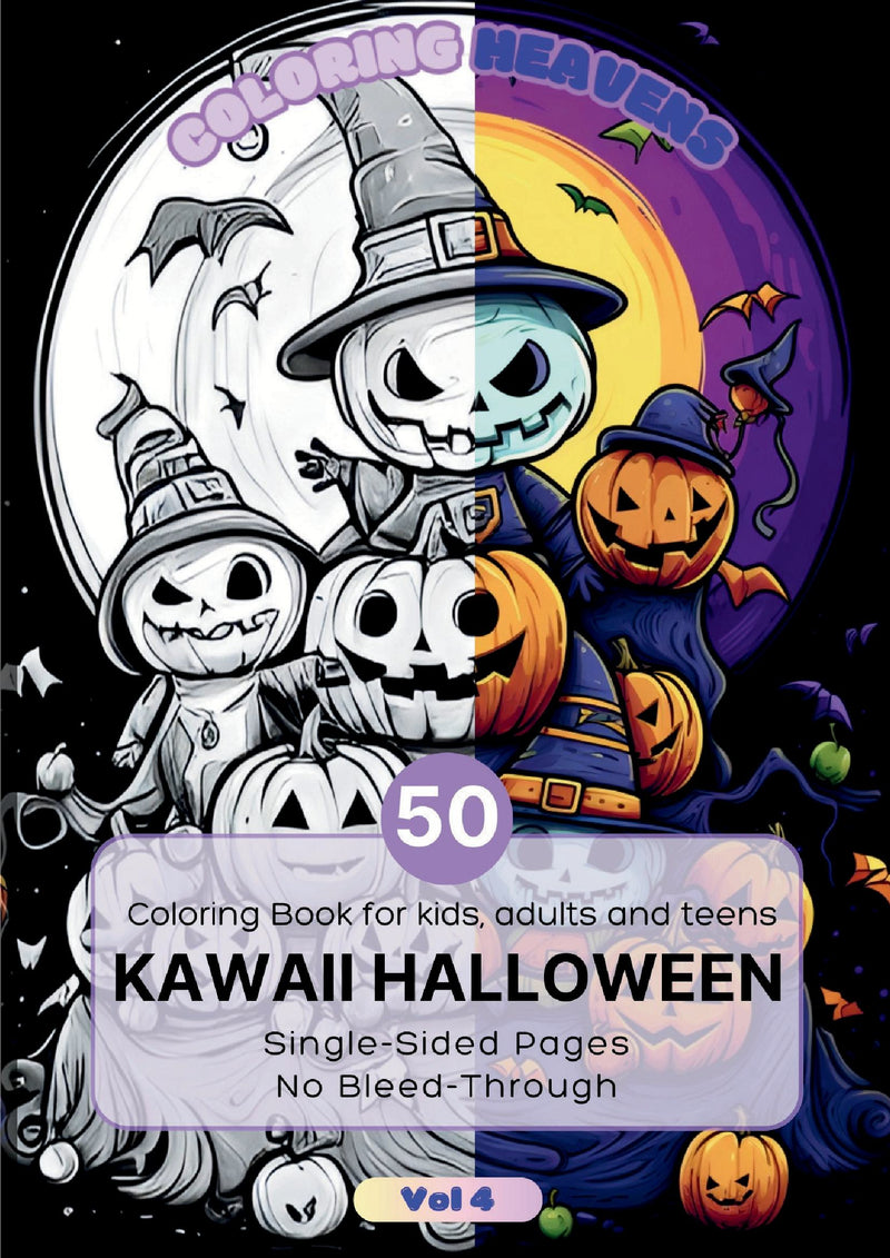 kawaii 4 - Coloring Books for Adults and Children