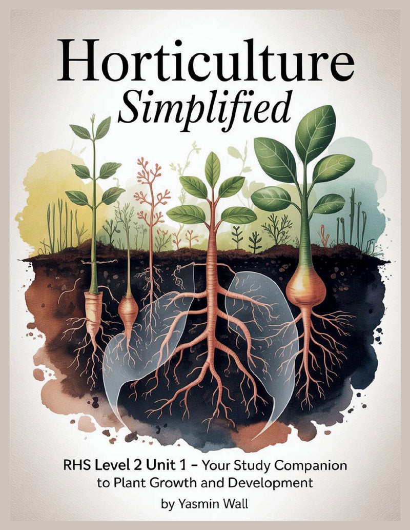 Horticulture Simplified: RHS Level 2 Unit 1 – Your Study Companion to Plant Growth and Development