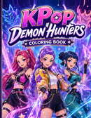 K-Pop Hunters Coloring Book