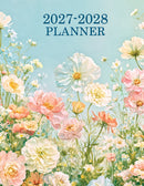 2027-2028 Large Print Planner – UK Edition – Wild Flowers - UK Edition – Wild Flowers
