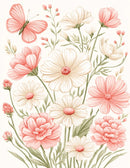 Notebook - 20 Lines Per Page - Butterfly Garden